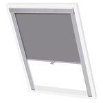 vidaXL Store enrouleur occultant Gris 104