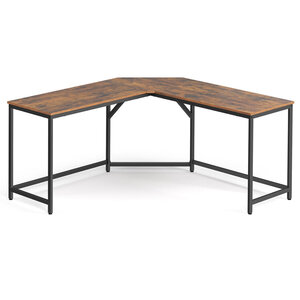 Bureau adulte ordinateur angle 149 x 149 x 75 cm marron 12_0004180