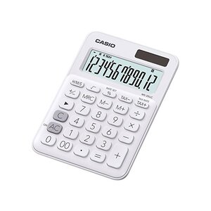 Calculatrice de bureau 12 chiffres Blanche MS-20UC-WE-S-EC CASIO