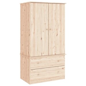 vidaXL Garde-robe ALTA 90x55x170 cm bois massif de pin