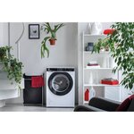 Lave-linge séchant hoover h-wash&dry 500 hdp 4149ambc/1-s - lavage 14 kg / séchage 9 kg - induction - 1400 trs/min - blanc