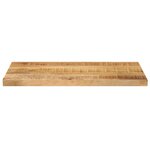 vidaXL Dessus de table rectangulaire bois massif de manguier brut