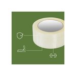 Pack and Move - Lot 6 Rouleaux Ruban Adhésif Transparent Pour Emballage Et Déménagement - 100 M - Qualité Premium