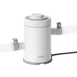 INTEX Pompe Filtrante INTEX Blanc 2.55 PP et Acier