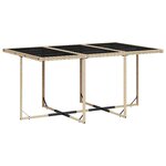 vidaXL Ensemble à manger de jardin et coussins 11 Pièces mélange beige