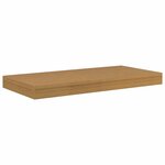 vidaXL Étagère Murale 2 Pièces Beige 50 x 23 x 4 cm Bois d'ingénierie