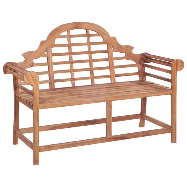 Vidaxl banc de jardin 136x63x102 cm teck solide