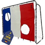 Best Sporting 11061 - Cible de tir France 193 x 150 cm avec 2 trous de tir