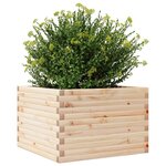vidaXL Jardinière 70x70x45 5 cm bois de pin massif