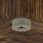 vidaXL Porte-parapluie Chêne fumé 20 x 20 x 55 5 cm Bois d'ingénierie