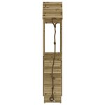vidaXL Maisonnette de jeu avec mur d'escalade bois de pin imprégné