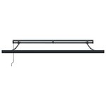 Store Manuel Rétractable Rouge 350x250 cm