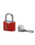 THIRARD - Cadenas à clé Ruby Color  acier  intérieur  anse acier  32mm  3 clés - THIRARD