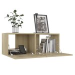 vidaXL Ensemble de meubles TV 6 Pièces Chêne sonoma Bois d'ingénierie