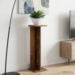 vidaXL Support de Plante 2 Pièces Bois ancien 25 x 25 5 x 80 5 cm