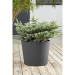 PoeTIC Pot Elément Conique 50 - Ardoise