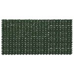 vidaXL Écran de balcon avec feuilles Vert foncé 300 x 150 cm