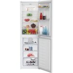 Beko rche300k30wn - réfrigérateur combiné pose-libre 270l (168+102l) - froid ventilé - l54x h182 4cm - blanc