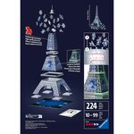 Ravensburger 11591 - Puzzle 3D Building - Tour Eiffel phosphorescente