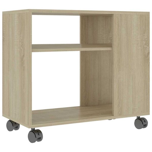 vidaXL Table d'appoint Chêne sonoma 70x35x55 cm Bois d'ingénierie