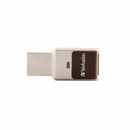 Verbatim verbatim fingerprint secure drive usb 3.0 with 256-bit aes hardware encryption 32gb