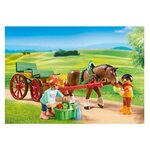 Playmobil 6932 - country - caleche avec attelage