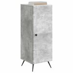 vidaXL Buffet Gris béton 33 x 34 5 x 90 cm Bois d'ingénierie
