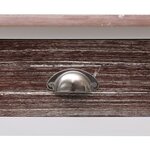 vidaXL Table console Marron 90 x 30 x 77 cm Bois