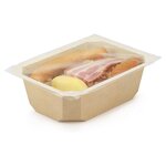 Barquette carton scellable food k® 192 x 137 x 27 mm (lot de 65)