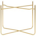 Vidaxl table d'appoint noir et doré 38x38x38 5 cm mdf