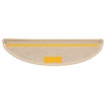 vidaXL Tapis d'escalier autocollants aspect sisal 15 Pièces 56x17x3 cm