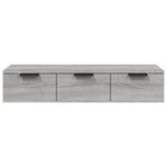 vidaXL Armoire murale Sonoma gris 102x30x20 cm Bois d'ingénierie