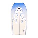 vidaXL Planche de surf bleu 104 cm