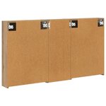 vidaXL Ensemble de Meubles de Salle de Bain 3 Pièces 130 x 14 5 x 70 cm