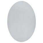 vidaXL Tapis "HUARTE" gris 160x230 cm ovale