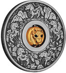 Pièce de monnaie en Argent 1 Dollar g 31.1 (1 oz) Millésime 2023 Rotating Charm YEAR OF THE HORSE (PRÉCOMMANDE)