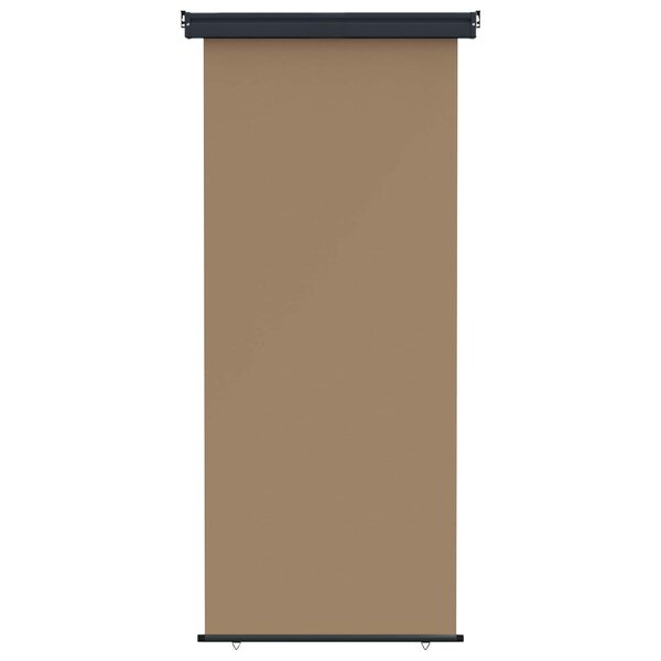 vidaXL Store latéral de balcon 100 x 250 cm 100  polyester fer acier