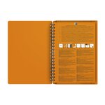 MEETINGBOOK B5 160P 90g lignée 6MM couverture polypro OXFORD