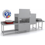 Lave-vaisselle à avancement automatique - lavage + rinçage - isy31111 -  - acier inoxydable 1150x770x1615mm