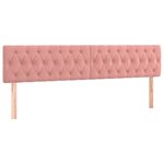 vidaXL Sommier à lattes de lit avec matelas et LED Rose 180x200 cm