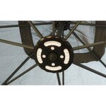 Le Sirius à LED: Parasol carré gris 3x3