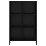 vidaXL Bibliothèque Chêne noir 99 5 x 30 x 108 5 cm Bois d'ingénierie