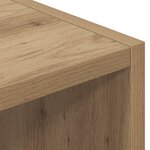 vidaXL Buffet Chêne artisanal 90 x 30 x 90 cm
