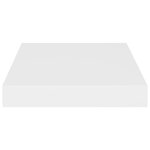 vidaXL Étagère flottante murale blanc 23x23 5x3 8 cm MDF