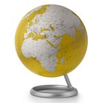 Globe terrestre lumineux Evolve Ø 30 cm - Jaune