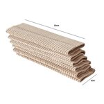 Pack and Move - Lot de 6 Protection Bouteilles Carton - 180 L - Protection Déménagement et Expédition - Emballer Bocaux  Bouteilles