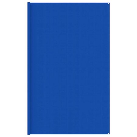 vidaXL Tapis de tente 400x700 cm Bleu PEHD
