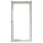 vidaXL Jardinière blanc 40x80x40 cm acier laminé à froid