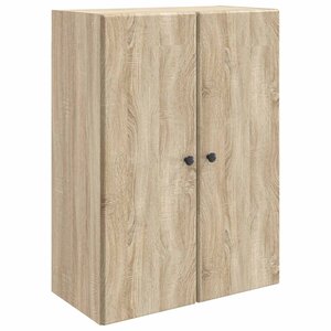 vidaXL Armoire Murale 66 x 34 5 x 90 cm Bois d'ingénierie Chêne Sonoma