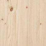 vidaXL Jardinière 77x25x66 cm Bois massif de pin